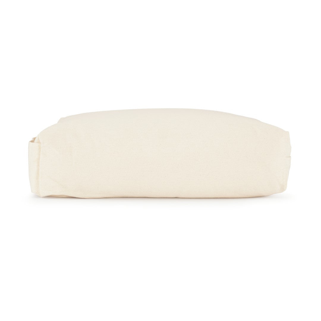 Calm Rectangular Yoga Bolster - Natural