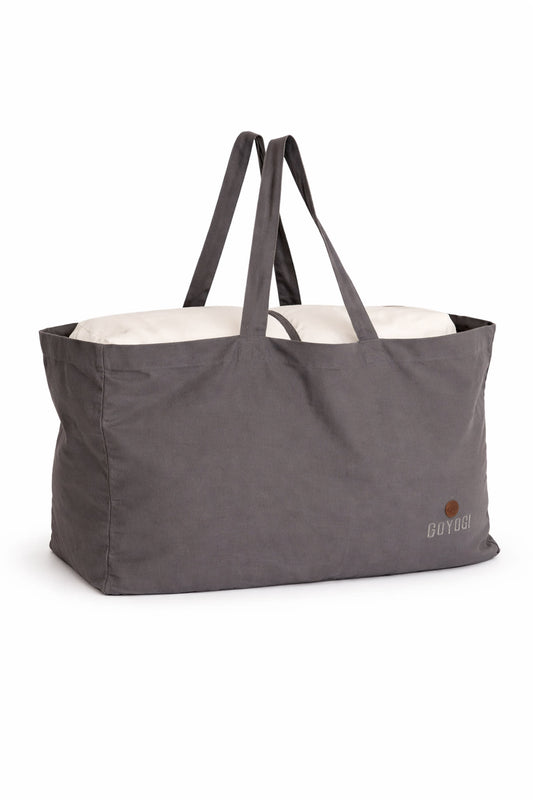 Mindful Linen Instructor's Bag - Dark Grey