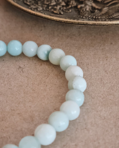 Mantra ENERGY armbånd - Kommunikation - Amazonit -