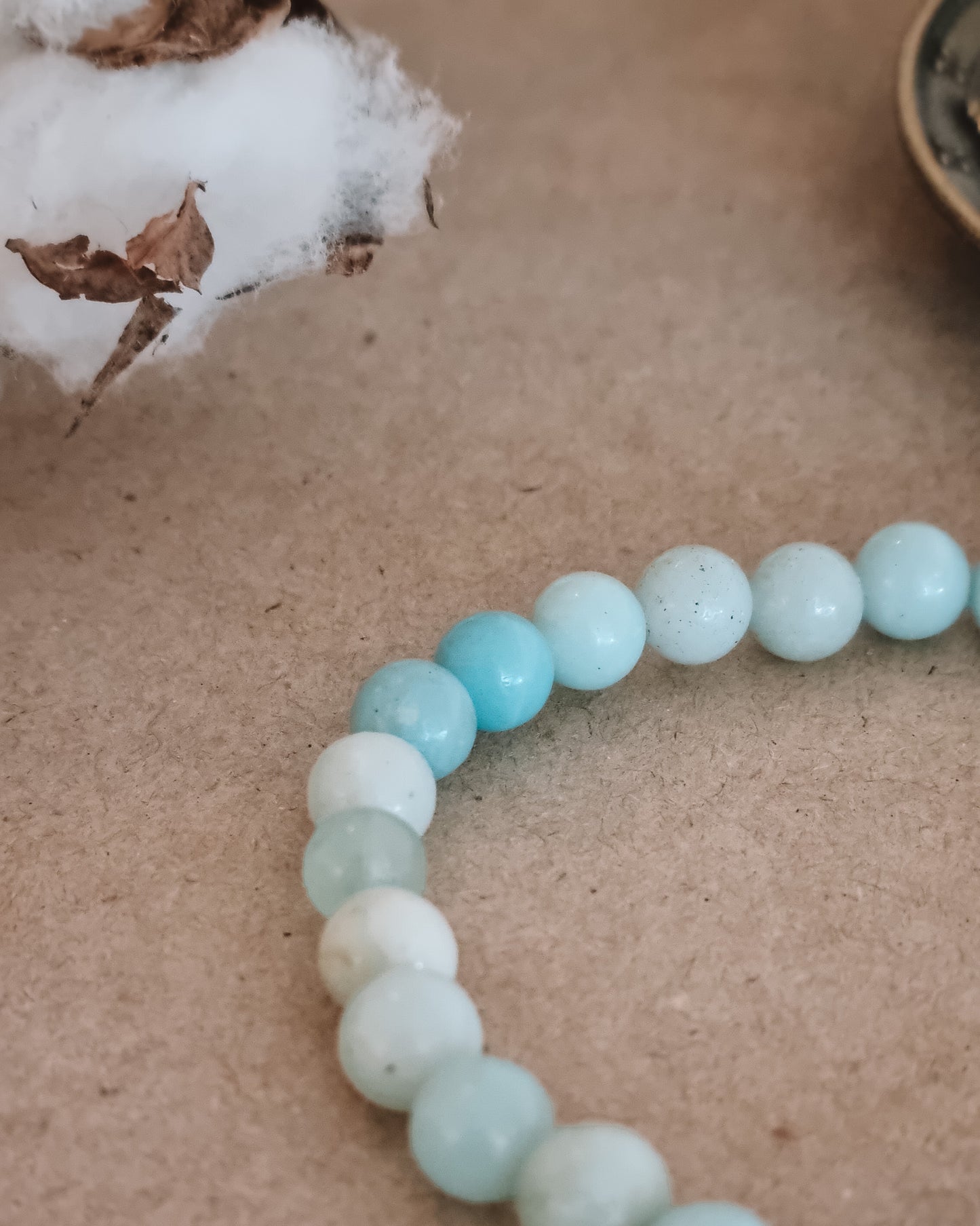 Mantra ENERGY armbånd - Kommunikation - Amazonit -