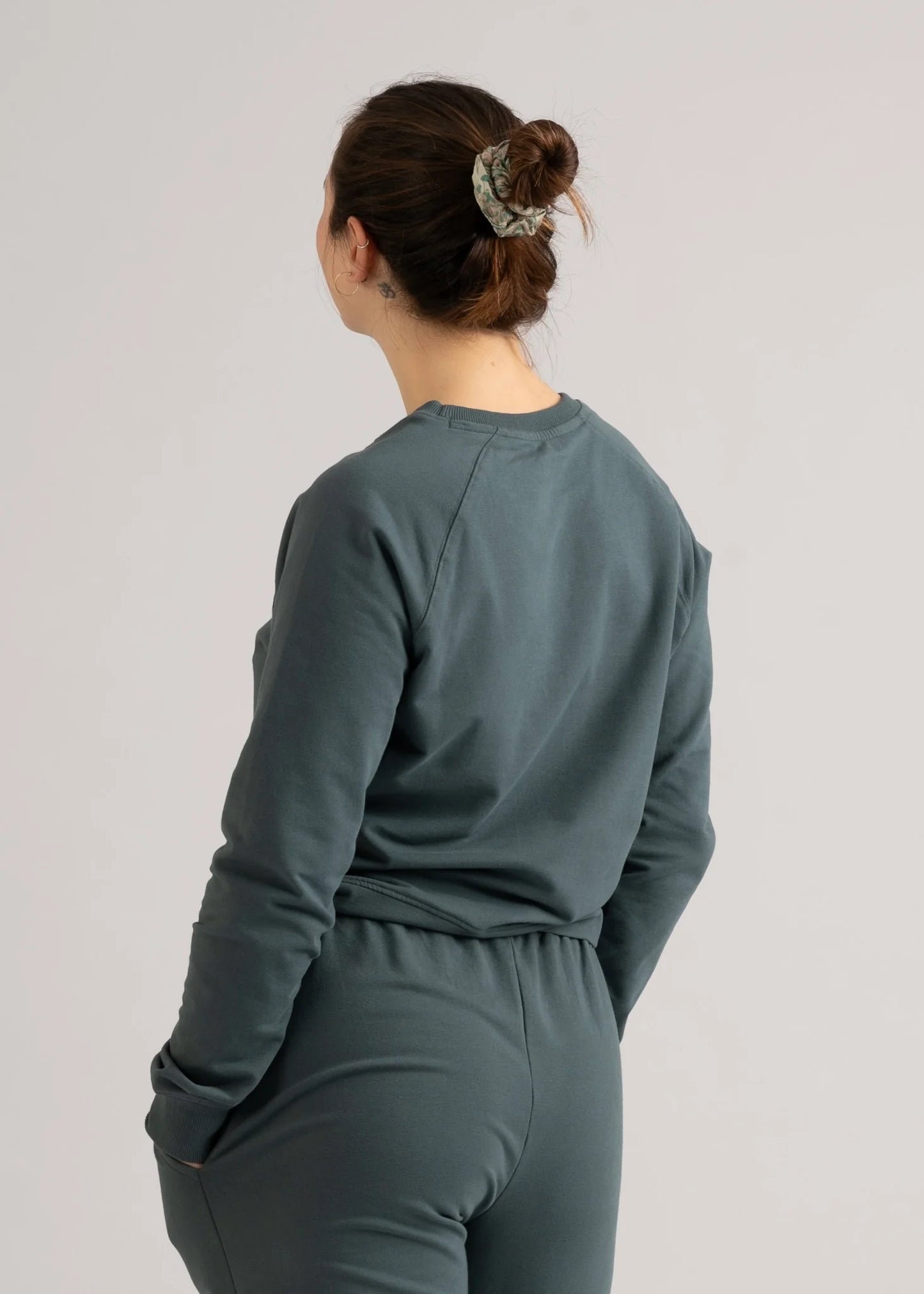 Asha Sweatshirt - Petrol Grey