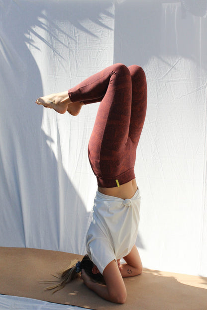Lily Leggings - Burnt Orange