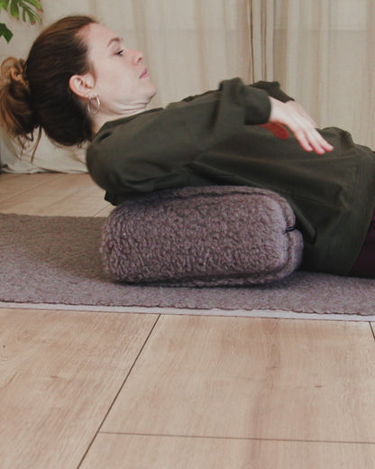Release Wool Restorative Bolster - Sand