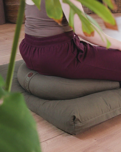 Calm Zafu Meditation Cushion - Natural