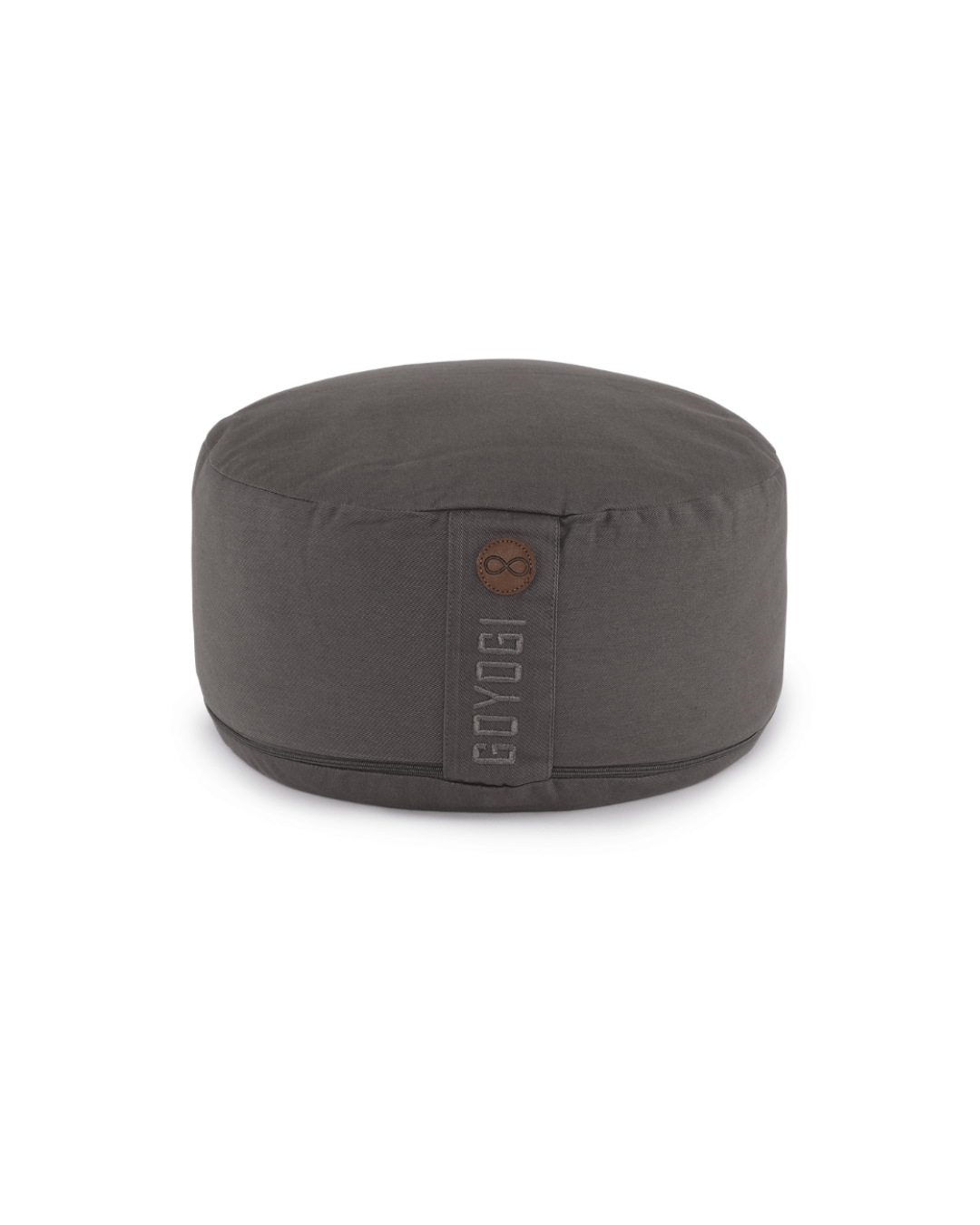 Calm Round Meditation Cushion - Grey