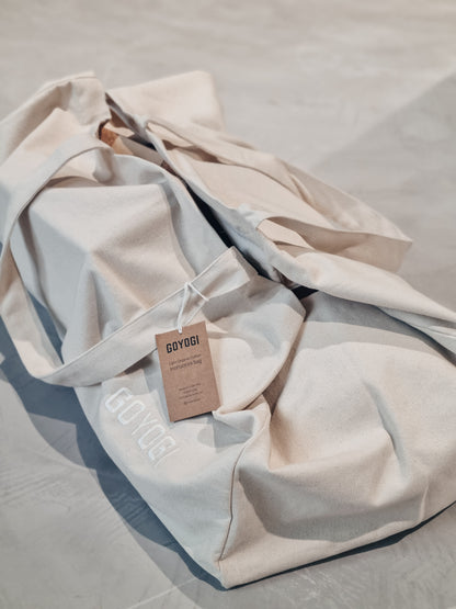 Calm Organic Cotton Instructor Bag - Natural - GOYOGI goyogi yogataske 