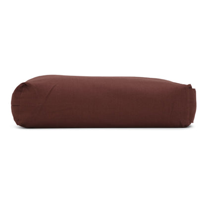 Calm Rektangulær Yoga Bolster - Brun