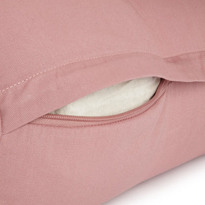 Calm Yoga Bolster - Rosa - i økologisk bomuld til yoga og meditation