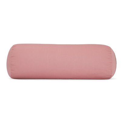 Calm Yoga Bolster - Rosa - i økologisk bomuld til yoga og meditation